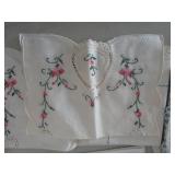 Handmade linens  2 sets pillowcas...
