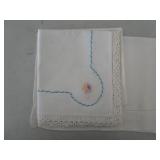 Handmade linens  2 sets pillowcas...
