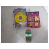 Hardware  picture hangers, brads,...