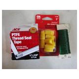 Zip ties, electrical equipment, mag...