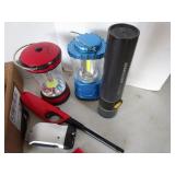 Bungee cords, clog pullers, grabber...