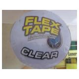 Flex tape, duct tape, dry wipes, sa...