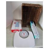 Bath mat, Scale, Basket, Heating pa...