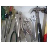 Tools  level, hammer, screwdriver...