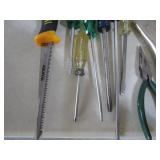 Tools  level, hammer, screwdriver...