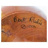 5 wooden vases (wood is mulberry, b...