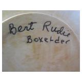 6 wooden bowls 11 largest bowl (w...