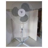 White Westpoint upright Fan 41 ta...