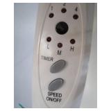 White Westpoint upright Fan 41 ta...