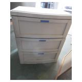 Plastic outdoor storage, 3-drawer 3...