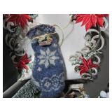 Christmas, snowman doorstop, flower...