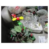 Christmas, snowman doorstop, flower...
