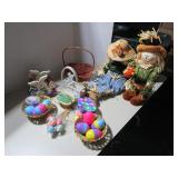 Easter and Fall Décor  Eggs, bun...