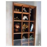 Shadow Box with contents 7 ½ x 1...