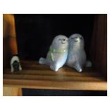 Shadow Box with contents 7 ½ x 1...