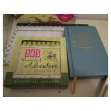 Coloring book, calendar books, call...