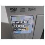 20 TV with built in DVD player, 2...