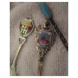 Spoon collection  1 bottle opener...
