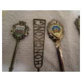Spoon collection  1 bottle opener...