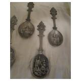 Spoons from Germany 5 Schnapps, 6 S...