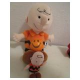 Charlie Brown Plushes, Snoopy banks...