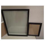 Picture frames  some new; Large b...