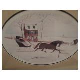 4 signed pictures Carriages  Wint...