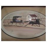 4 signed pictures Carriages  Wint...