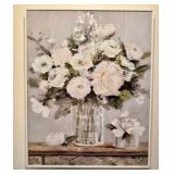 Stupell Industries Country White Floral Scene