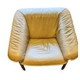 Modern Leather Armchair