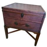 Trunk Style End Table