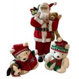 Large Santa & Santa Bears