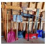 Large Collection of Yard Tools