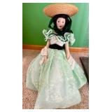 “Scarlett O’Hara” Collectible Porcelain Doll