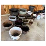 Variety of Gardening Pots