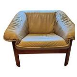 Modern Leather Armchair