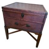Trunk Style End Table