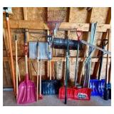 Large Collection of Yard Tools
