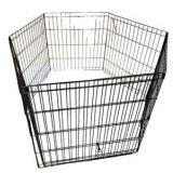 Black Dog/Animal Gate/Fence