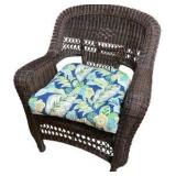 Wicker Chair & Table