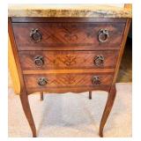 Antique French Louis XV Style Bedside Table