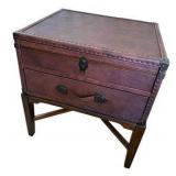 Trunk Style End Table