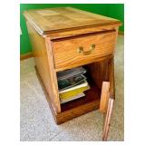 Oak Nightstand