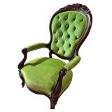 Victorian Walnut Gentleman’s Chair