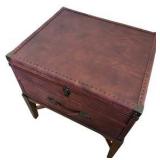 Trunk Style End Table