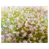 ‘Resting Under The Lilacs’ Gold Framed Artwork