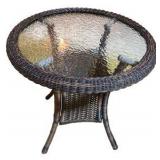 Wicker Chair & Table