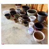 Variety of Gardening Pots