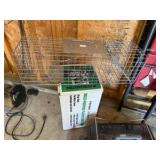 Weber Grill, Folding Chairs, Live Trap & Plastic Sheeting