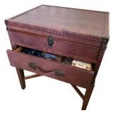 Trunk Style End Table